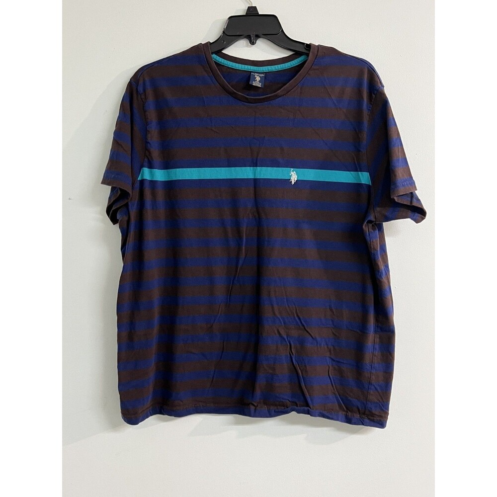 U.s. Polo Assn Striped Tee Size Xxl